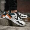 Light elegant shoes OrangeBlack - Image 9