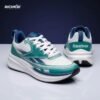 Reebok Light Float Running Shoes White Green - Image 2