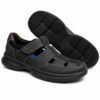 Clarks Genuine Leather Cycle Shoes Plain Black