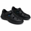 Clarks Genuine Leather Cycle Shoes Textured Black - Image 2