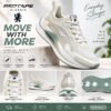 RT sports shoes yellow white - Image 3