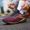 Friction Carbon Plates Running Shoe  Maroon - Image 3