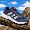 Adidas running shoe blue and white