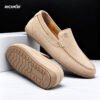PC Suede Leather Loafer Beige - Image 4