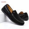 PC Suede Leather Loafer Black - Image 3