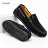 PC Suede Leather Loafer Black - Image 4