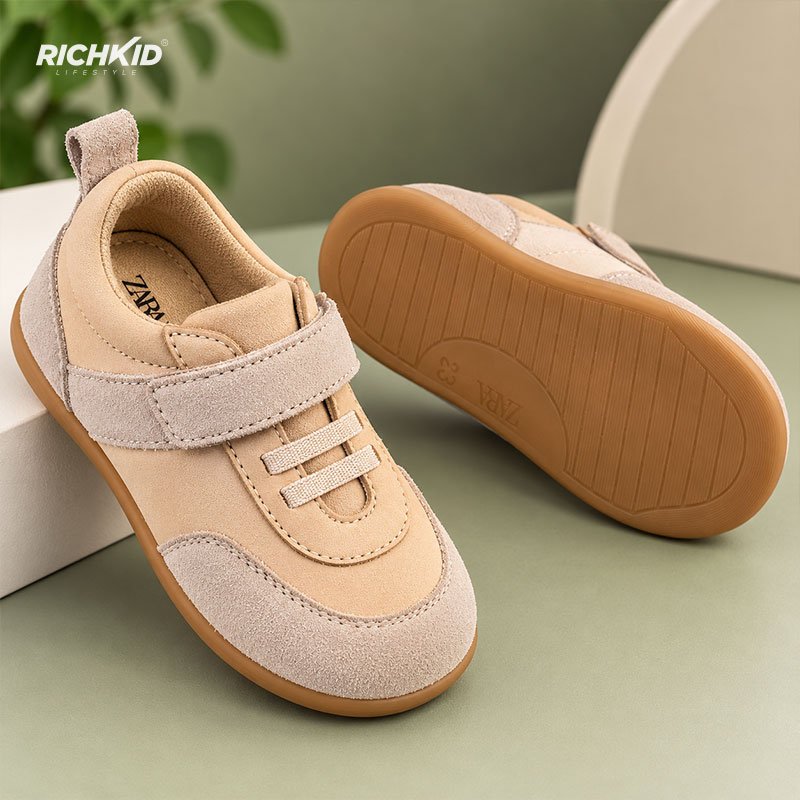 Zara Classic Leather Kids Shoes - Image 2