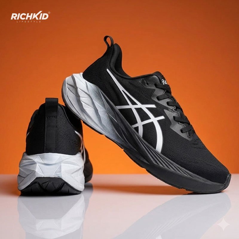 Asics Novablast 5 Running Shoes Black 1:1 - Image 2