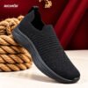 Graceland Super Durable Slip-On Shoes Full Black - Image 5
