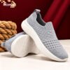 Graceland Super Durable Slip-On Shoes Light Grey - Image 3
