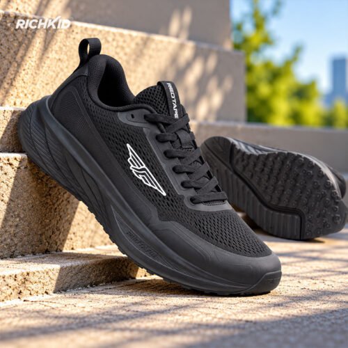 RT Athleisure Sports Shoe Full BlacK