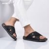 Cross Comfortable Sandal Black - Image 4