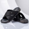 Cross Comfortable Sandal Black - Image 2