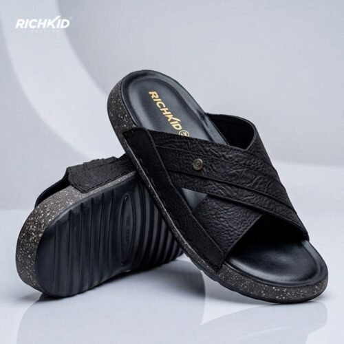 Cross Comfortable Sandal Black