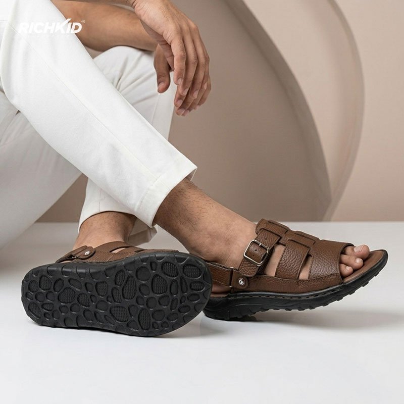 NewBelt Comfort Sandal Chocolate - Image 4