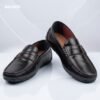 Premium Pattern Leather Penny Loafer Chocolate - Image 2