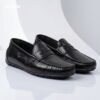 Premium Pattern Leather Penny Loafer Black - Image 2
