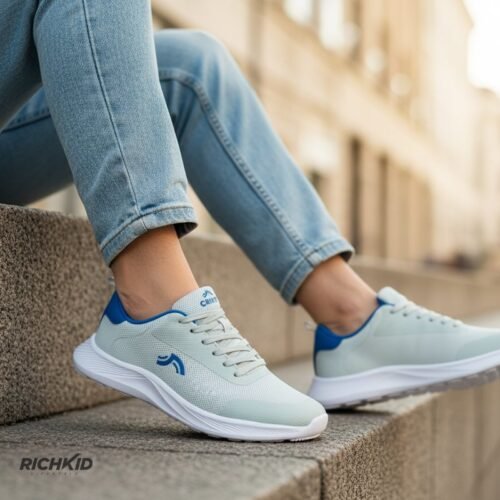 Crivit LightGear Sports shoe Mint Blue