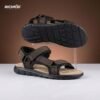 Lanetti Leather Sandal Chocolate - Image 2