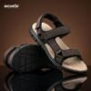 Lanetti Leather Sandal Chocolate - Image 4